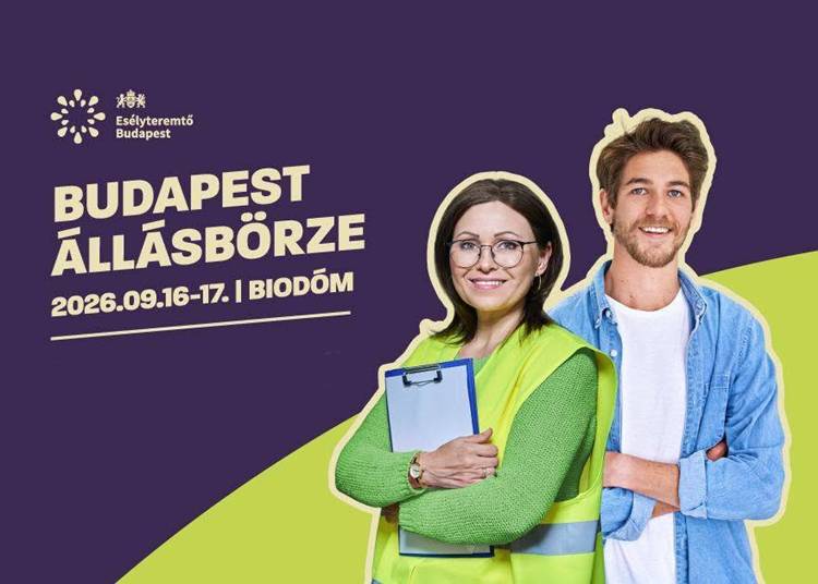 IV. Budapest Állásbörze 2026 – több száz munkalehetőség a Biodómban