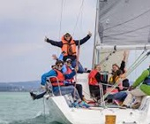 Több száz szakmabeli vitorlázott együtt a Balatonon