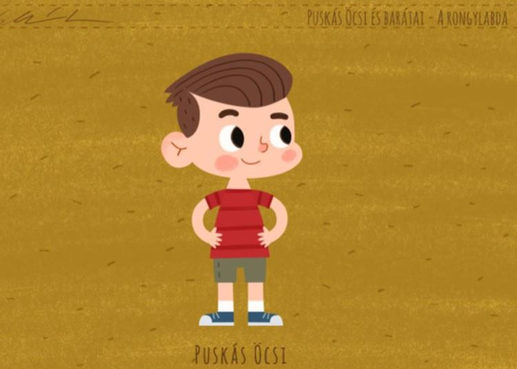 Videó: rajzfilmhős lett Puskás Ferencből, a leghíresebb magyarból