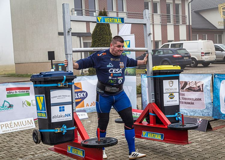 Erősport: Juhász Péter télen is megállíthatatlan