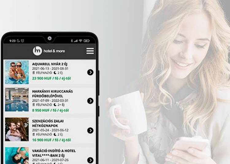 Digitalizáció felsőfokon - elindult a Hotel & More Group szállásfoglalás applikációja