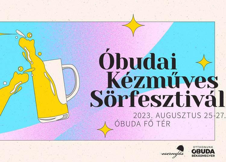 Kézműves sörfesztivál Óbudán