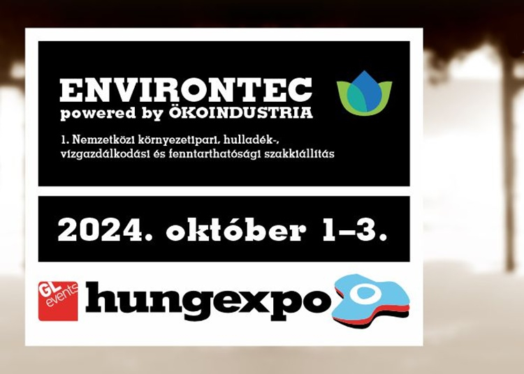 ENVIRONTEC szakkiállítás, 2024. október 1-3.