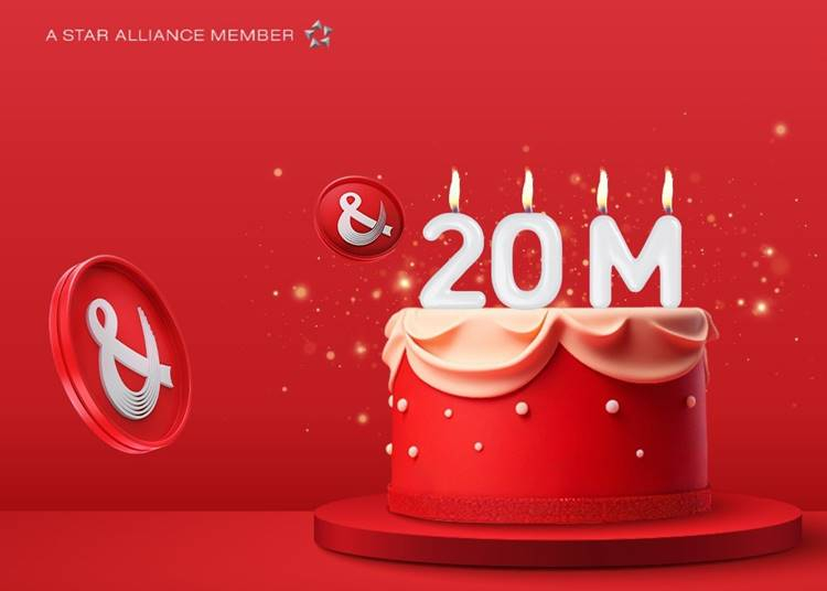 A Turkish Airlines 20 millió Miles&Smiles tagot ünnepel
