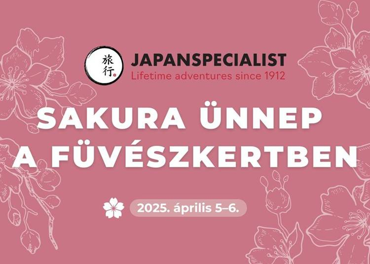 Sakura ünnep a Füvészkertben, 2025. április 5-6.