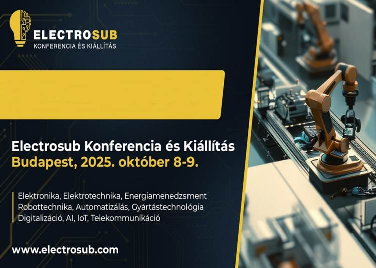 ELECTROSUB konferencia és kiállítás, 2025. október 8-9.