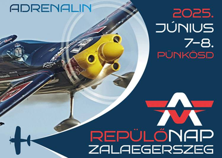 Repülőnap Zalaegerszeg, 2025. június 7-8.
