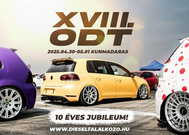 Országos Diesel Találkozó, 2025. április 30 - május 1.