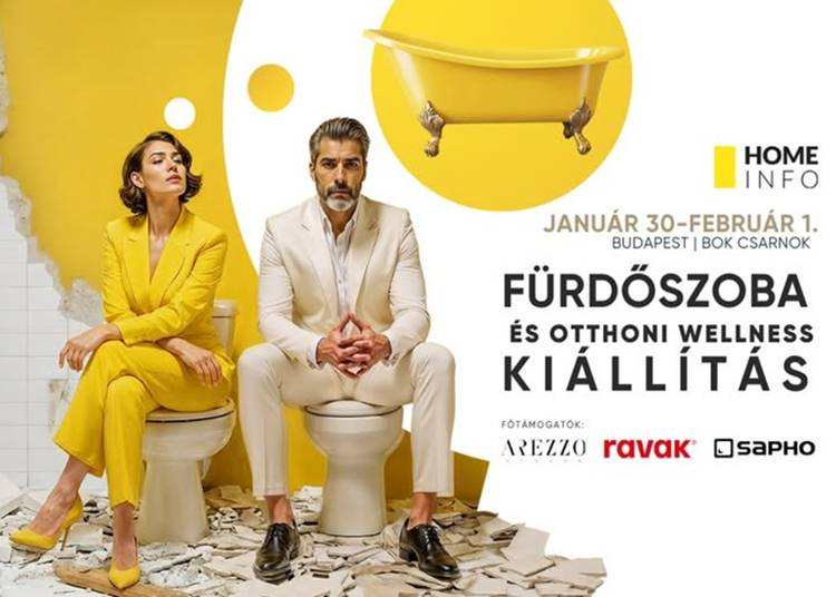 Fürdőszoba és Otthoni Wellness Kiállítás, 2026. január 30. február 1.