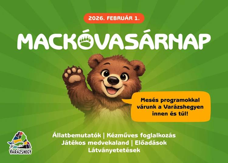 Mackóvasárnap a Budapesti Állat- és Növénykertben, 2026. február 1.
