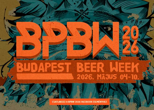 Budapest Beer Week Fesztivál, 2026. május 4-10.