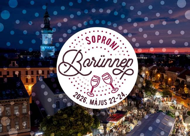 Soproni Borünnep, 2026. május 22-24.