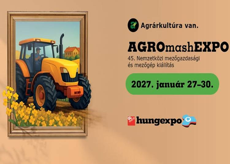 AGROmashEXPO, 2027. január 27-30.