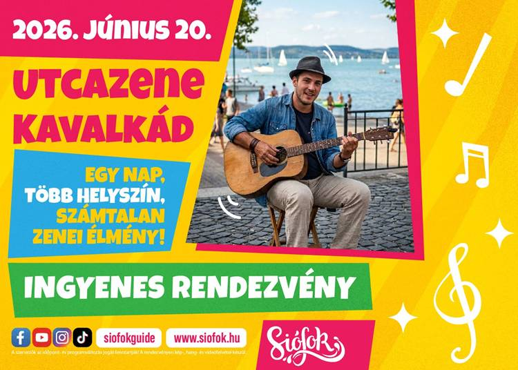 Utcazene Kavalkád, 2026. június 20.