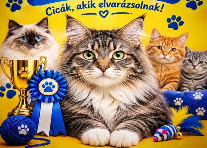 Happy Cat Nemzetközi Macskakiállítás a Lurdy Házban, 2026. október 10–11.
