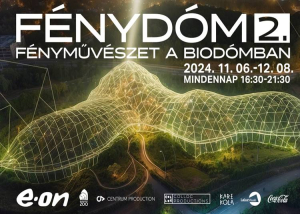 Fényművészet a Biodómban, 2024. november 6 - december 8.