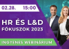 2023-ban is folytatódik ingyenes Develor Café webinár sorozatunk