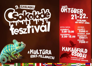 9. Szolnoki Országos Csokoládé Fesztivál, 2023. október 21-22.