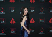 Goztola Lorent Kristina magyar tervező ruhájában nyűgözte le a francia filmes elitet