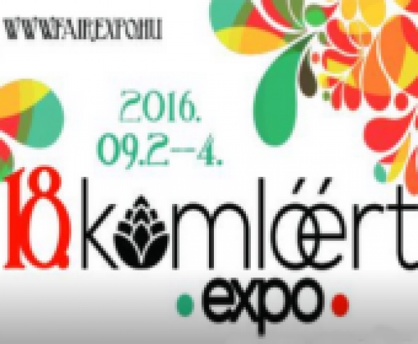 Komlóért Expo, 2016. szeptember 2-4.