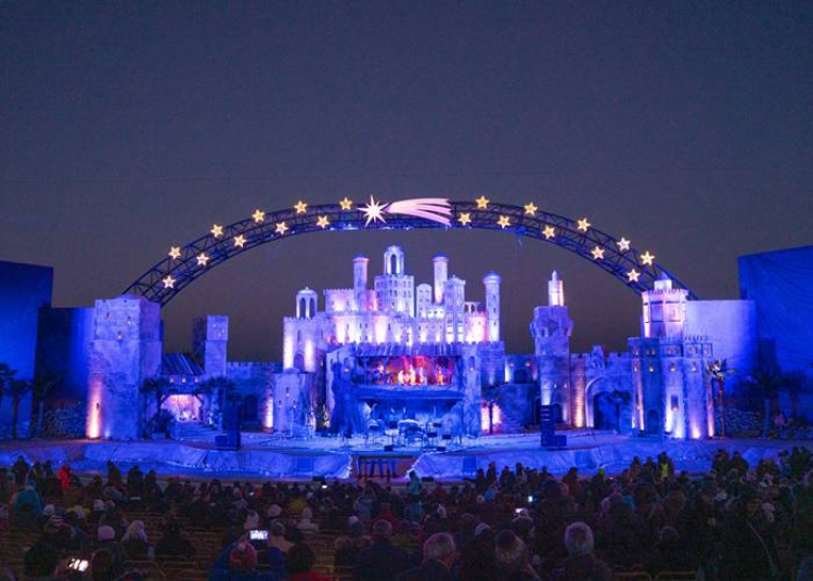 Betlehemi fényvarázs várja a látogatókat a Fertő-tónál