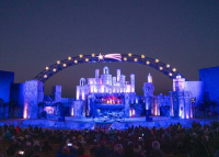 Betlehemi fényvarázs várja a látogatókat a Fertő-tónál