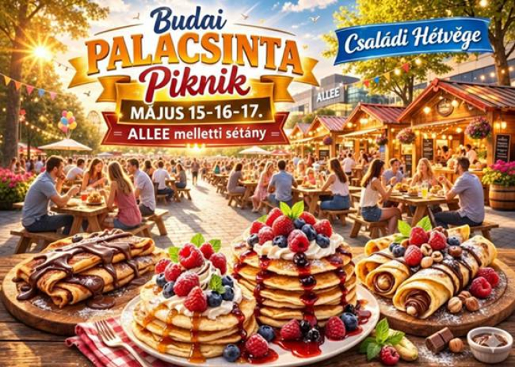 Budai Palacsinta Piknik, 2026 május 15-17.