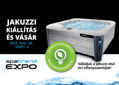 Spatrend Expo Jakuzzi Kiállítás és Vásár - 2022. szeptember 17-ig