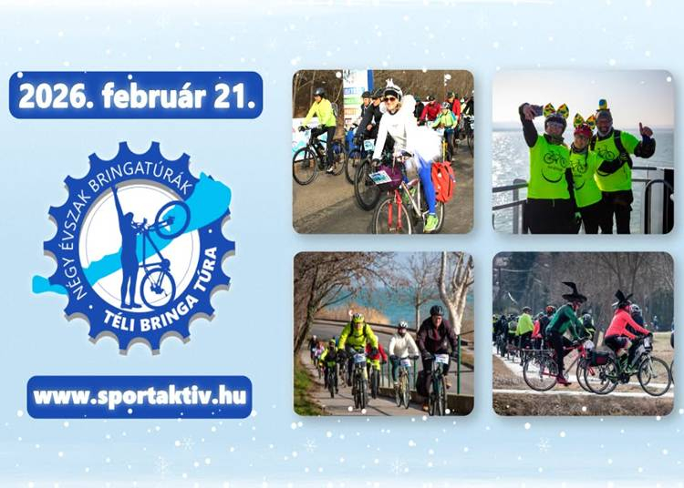 Jelmezes téli túra bringásoknak, 2026. február 21.
