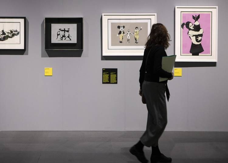 The Art of Banksy: Without Limits, 2020. februr 1 - prilis 30.