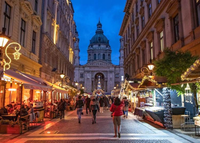 Európa legszebb karácsonyi vására a Bazilikánál