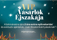 Ismét jön a VIP Vásárlók Éjszakája