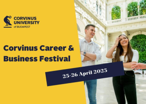 Corvinus a Career &amp; Business Festival, 2023. április 25-26.