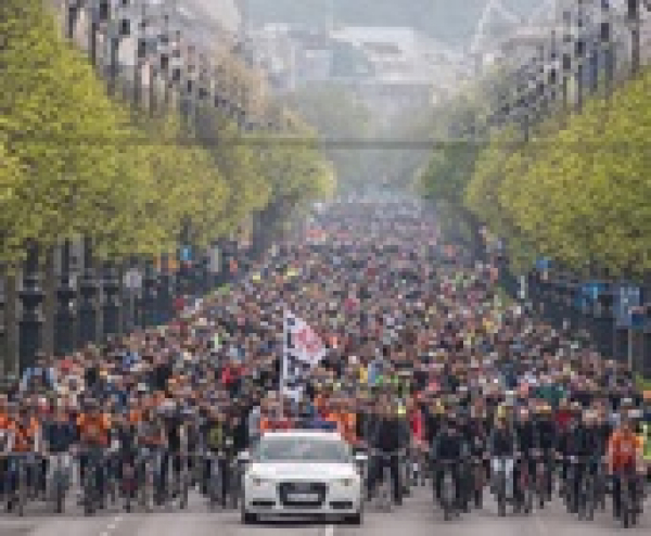 I bike Budapest bringás felvonulás, 2019. április 28.