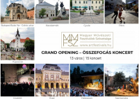 "Grand Opening - Összefogás" ingyenes koncertek hétvégéje, 2022. június 3-5.