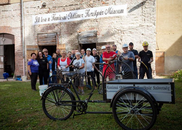 Múzeumot nyitna a Kanizsai Oldtimer Kerékpáros Szövetség