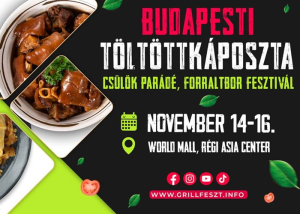 Budapesti Töltött Káposzta, Csülök és Forralt Bor Fesztivál, 2025. november 14-16.