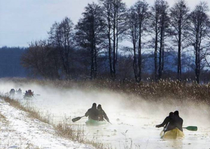 Hévízi evezés gyönyörű környezetben
