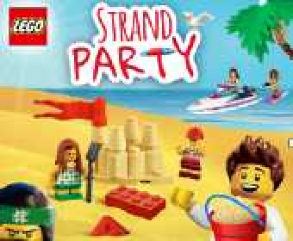 LEGO® STRAND PARTY – Élmény a vízparton 2018. július 7. - augusztus 5.