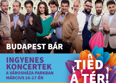 Ingyenes koncertek és kézműves vásár a Városháza parkban