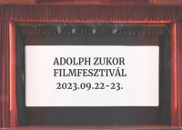 Adolph Zukor Filmfesztivál, 2023. szeptember 22-23.