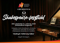 Shakespeare Fesztivál a Zeneakadémián, 2025. szeptember 21.