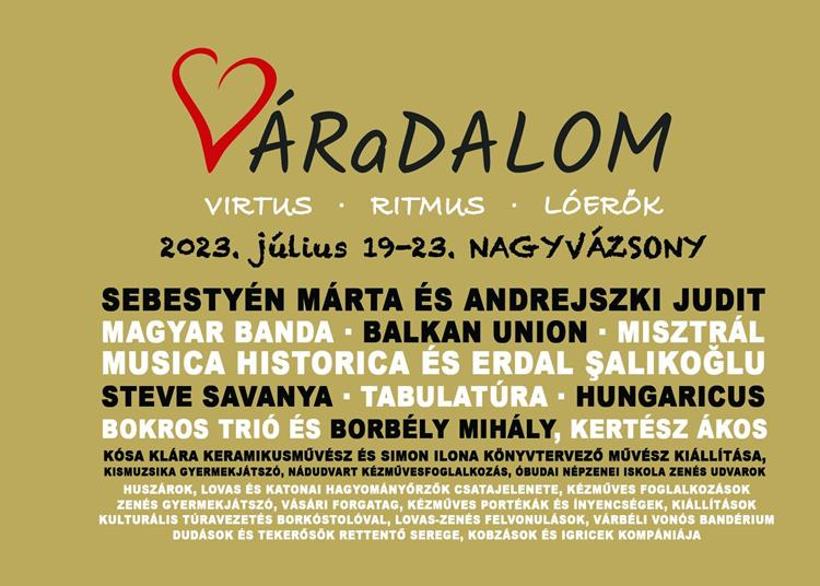 Kinizsi-vár - VÁRaDALOM, 2023. július 19-23.