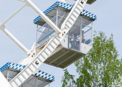 Újra pörög az ország egyik legnagyobb óriáskereke a Balaton-parton