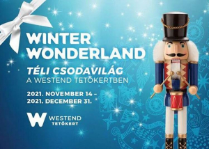 Téli csodavilág vár a Westend Tetőkertben december 31-ig