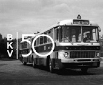 50 éves a BKV - kiállítás 2018. december 31-ig
