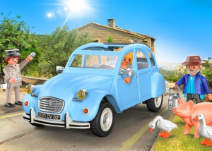 Disznóval, libákkal, csendőrrel és hippikkel jön a Playmobil Citroën Kacsa