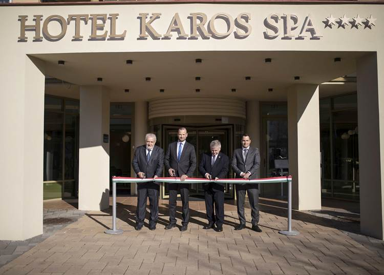 Megújultak a szobák, a lobby és az étterem a zalakarosi Hotel Karos Spa-ban
