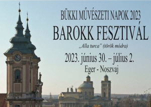 Barokk Fesztivál Egerben, 2023. június 30. - július 2.