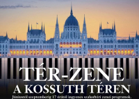 Újra Tér-Zene a Kossuth téren 2021. szeptember 18-ig